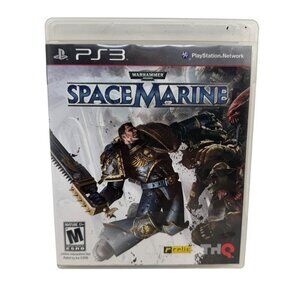 Playstation 3 PS3 - Warhammer 40k Space Marine - CIB - Tested/Works